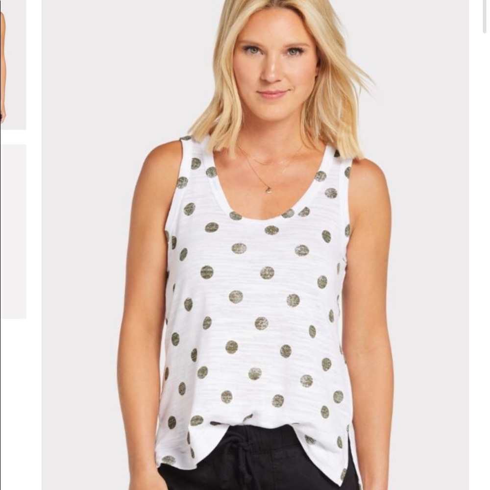 NWT Peyton Jensen Mila Dot Tank